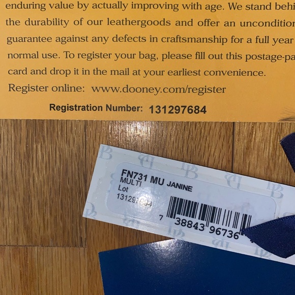 Dooney and Bourke Purse - Picture 8 of 8